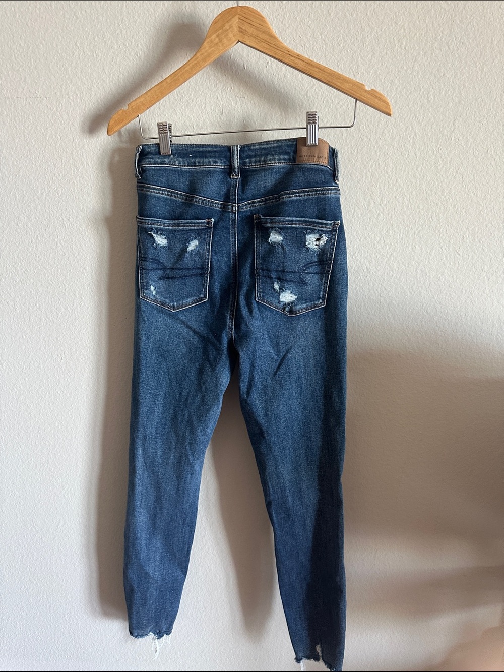 American Eagle AE Next Level Ripped High-Waisted Jegging - Picture 6 of 10